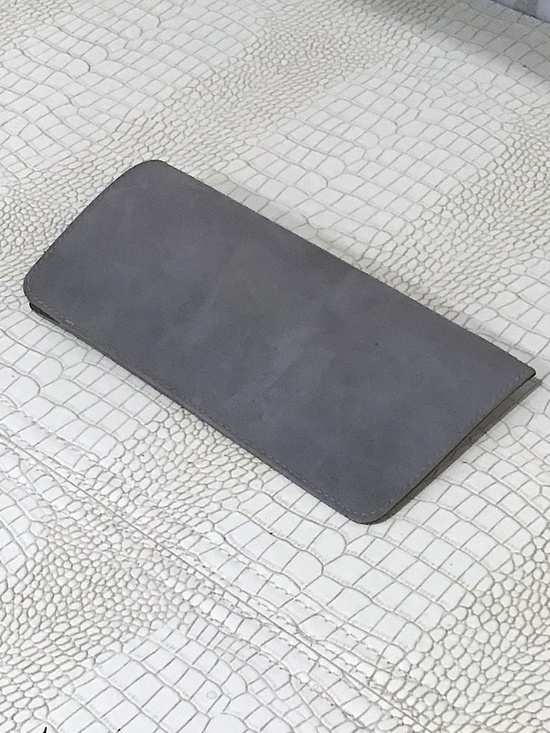 Rare VTG 70/80\'s Vuarnet Skilynx Acier Pouilloux Paris Sunglass Case Pouch/Grey main image 4